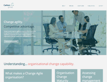 Tablet Screenshot of carbon-group.com